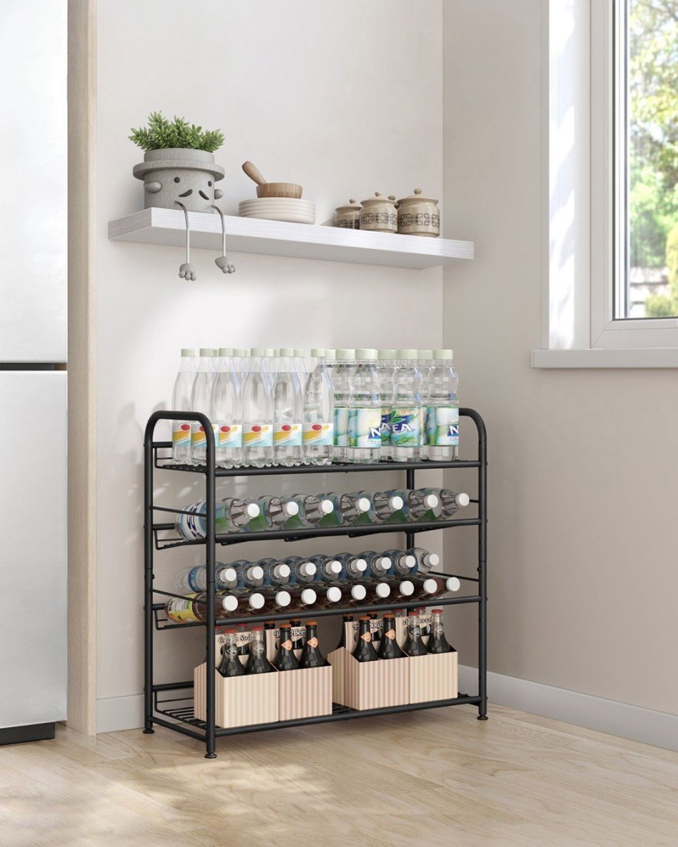 Shoe Rack Songmics Shoe rack Notasewra black ...