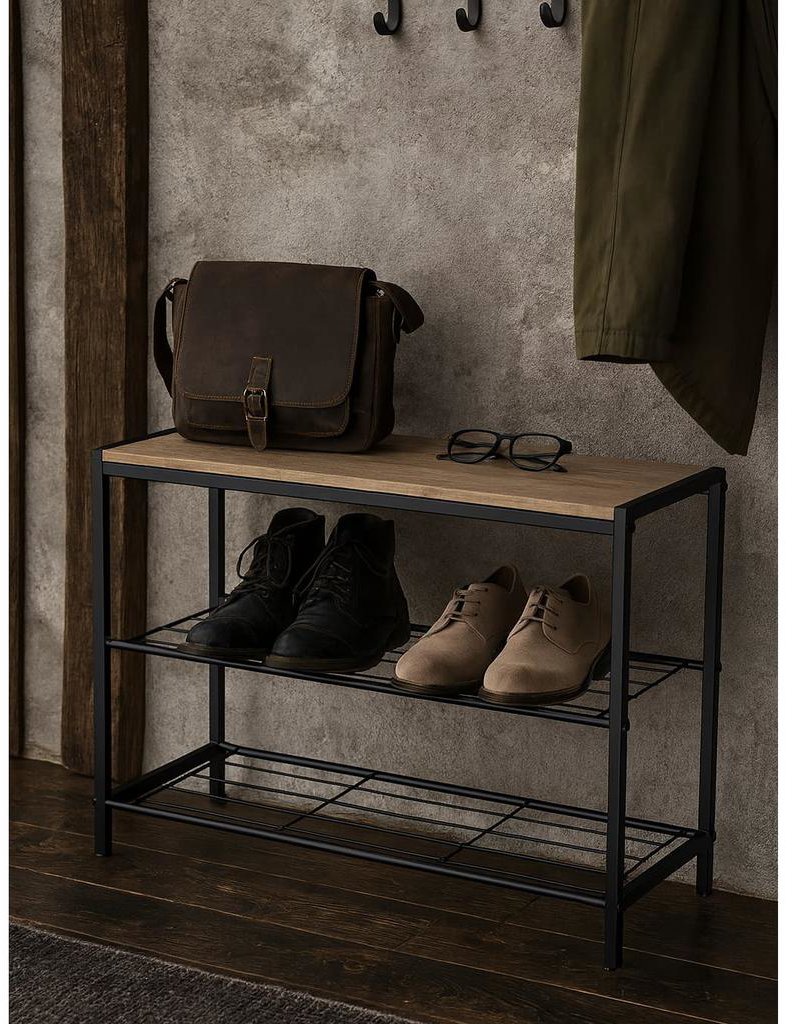 Shoe Rack House 5 Agosto light, wood ...
