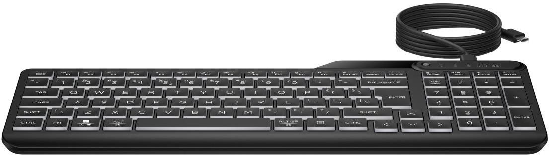 Keyboard HP 400 Backlit USB - CZ/SK ...