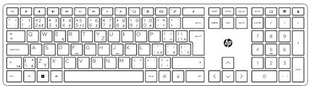 Keyboard HP 455 Programmable Wireless Keyboard - CZ ...