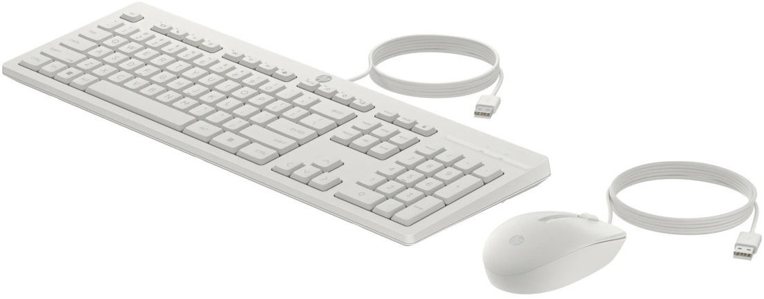 Keyboard and Mouse Set HP 225 Mouse & Keyboard, white - EN/SK ...