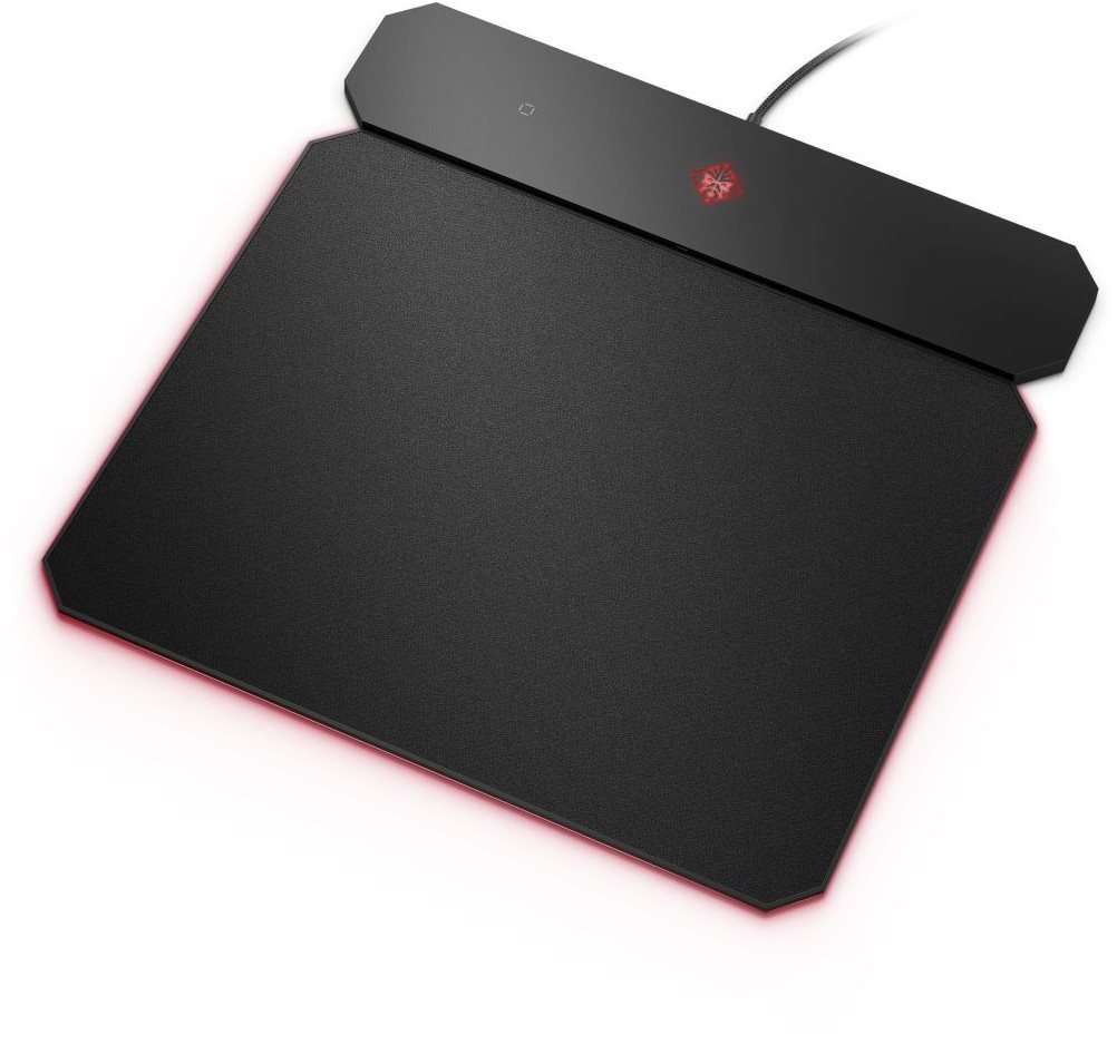 Egérpad OMEN by HP Outpost Qi Charging Mousepad Oldalnézet
