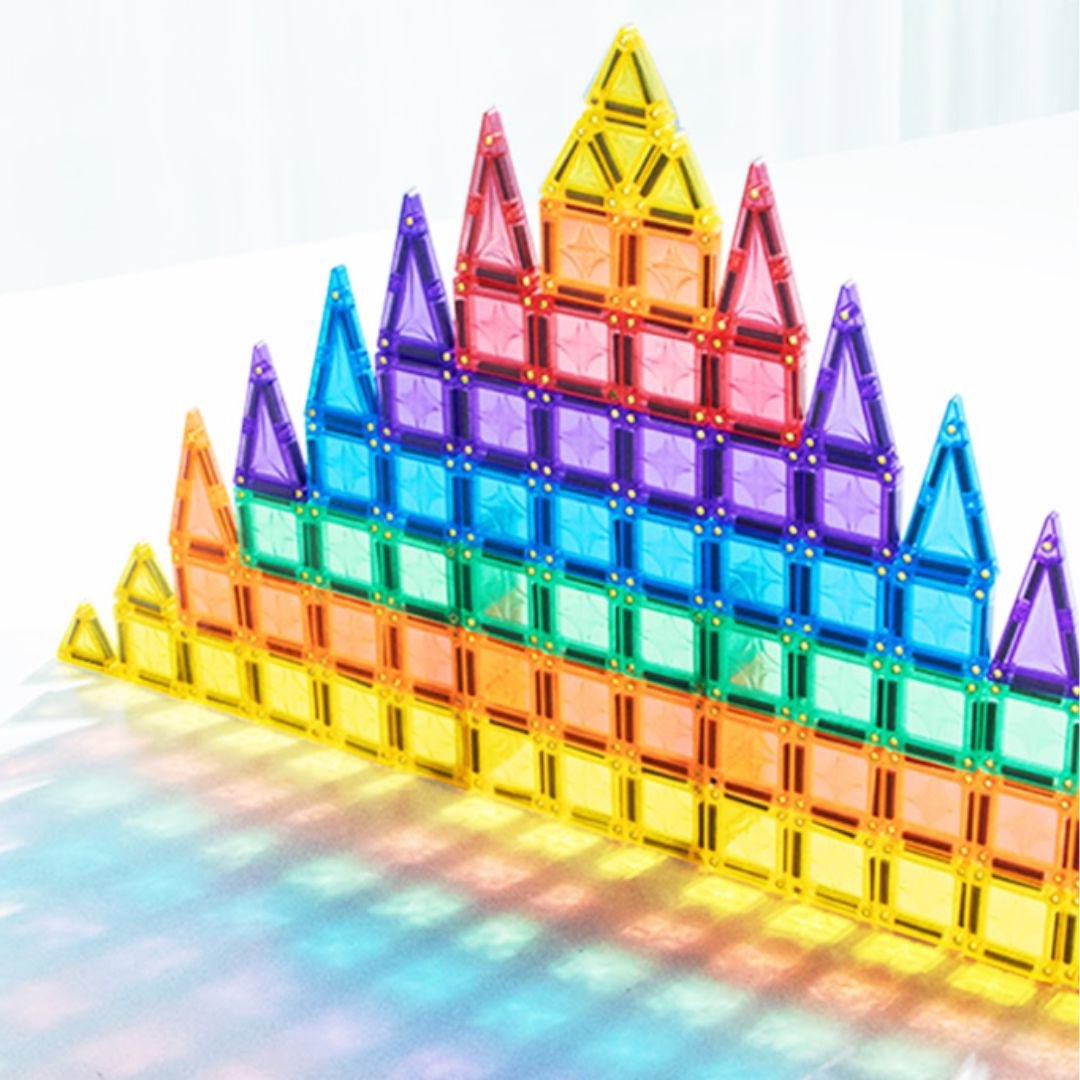 Building Set MNTL Mini Magnetic Building Set My Tiny World, 56 pieces ...