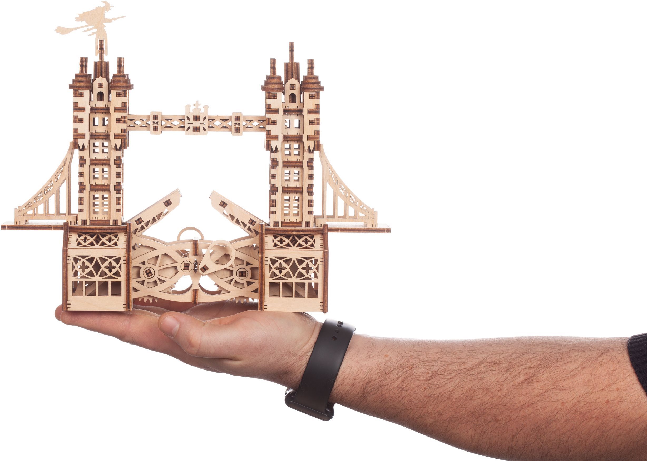 Bausatz Mr. Playwood 3D Tower Bridge klein Lifestyle