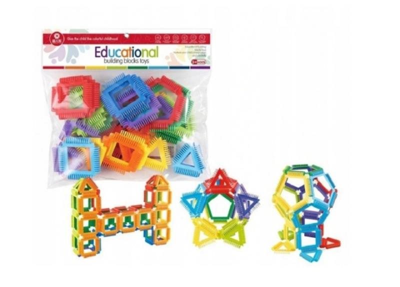 Building Set Askato 3D building sets different shapes 18 pieces ...