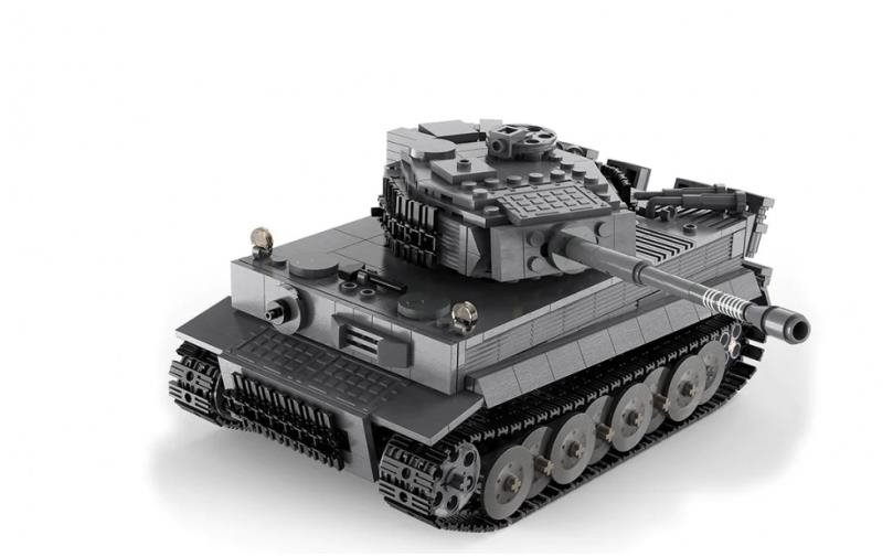 Building Set CADA RC Kit RC Tank German Tiger 925 pieces ...