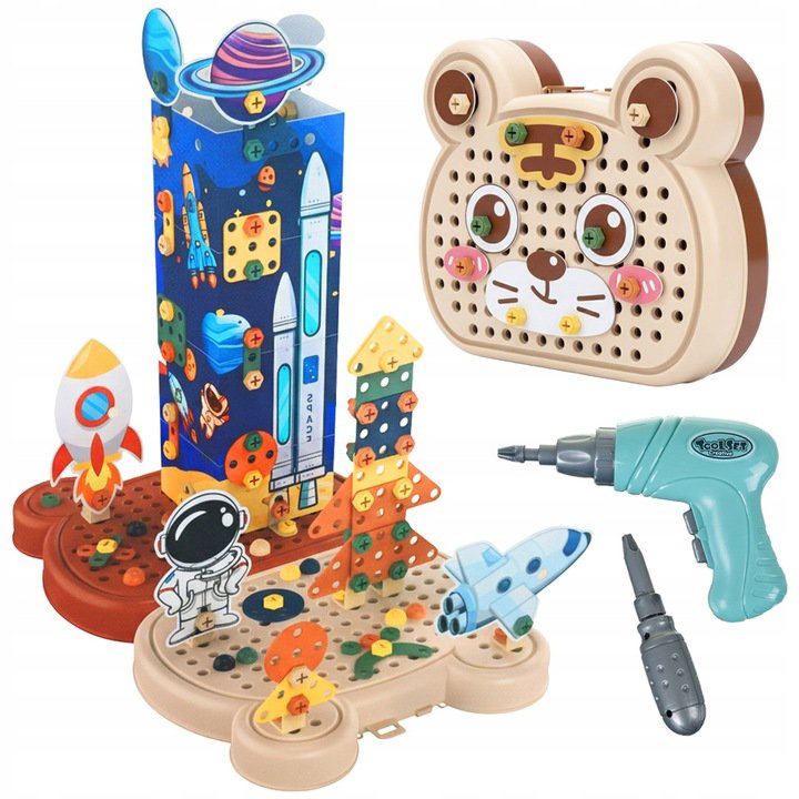 Building Set ISO 26579 Creative 3D Space Kit, 161 pieces ...