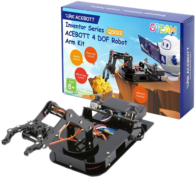Building Set Acebott Robot Arm kit 4-DOF QD022 ...