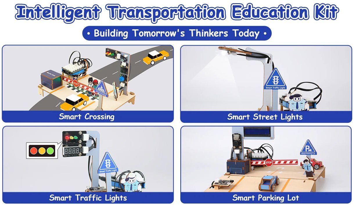 Building Set Acebott Education kit transport easy-plug Level 1 QE027 ...