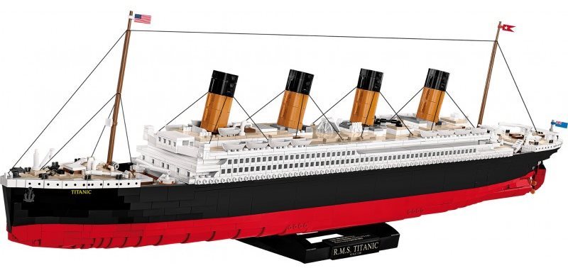 Bausatz Cobi Titanik Seitlicher Anblick