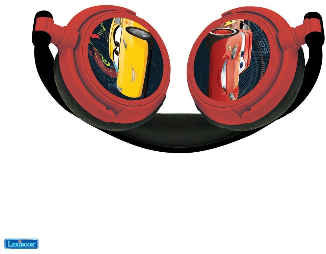 Kopfhörer Lexibook Cars Kopfhörer mit sicherer Lautstärke für Kinder Mermale/Technologie