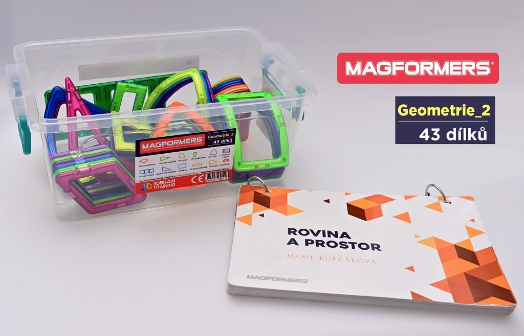 Building Set Magformers Geometry 2 (Plane and Space) ...
