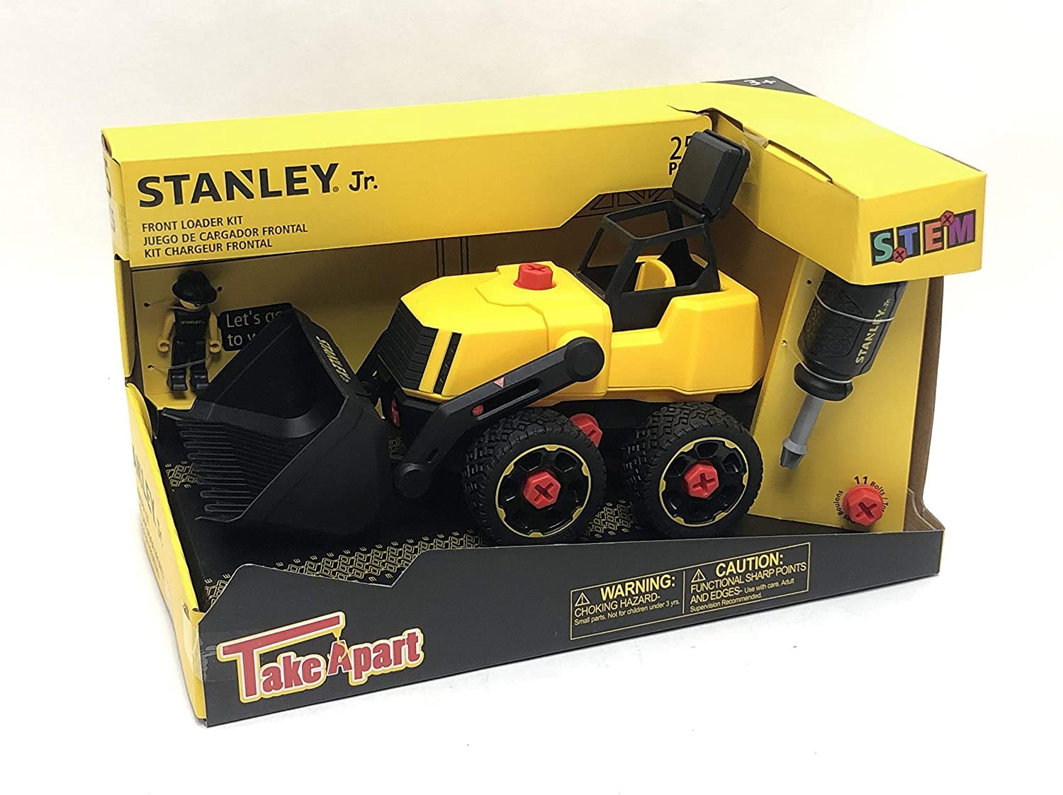 Building Set Stanley Jr. TT005-SY Kit, bulldozer ...