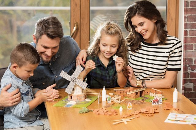 Building Set L-size Brick Trick Windmill - DE Lifestyle