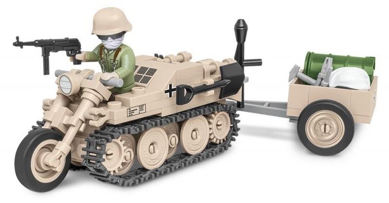Building Set Cobi SdKfz 2 Chain Wheel Lateral view