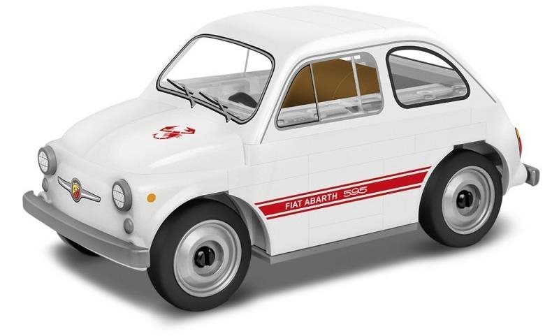 Building Set Cobi Fiat 500 Abarth 595 Competition Lateral view