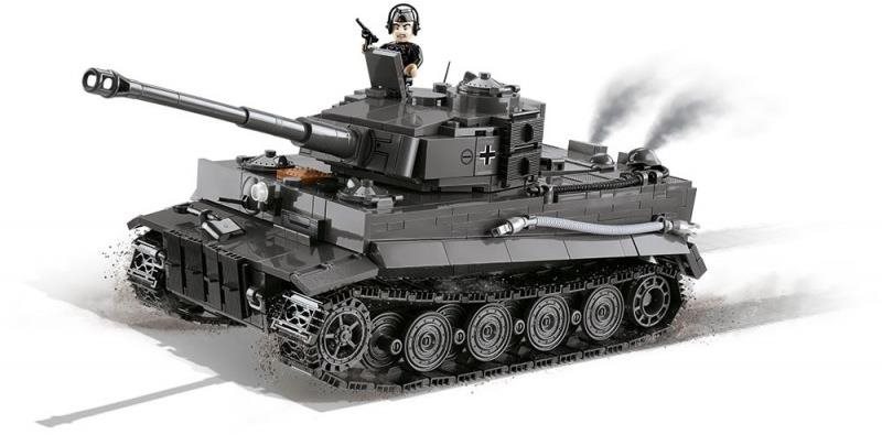 Bausatz Cobi Modellbausatz Panzer VI Tiger Ausf. E Seitlicher Anblick