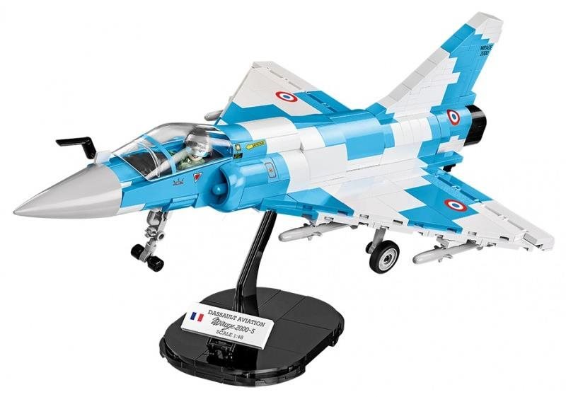 Bausatz Cobi Modellbausatz 5801 Mirage 2000 Seitlicher Anblick