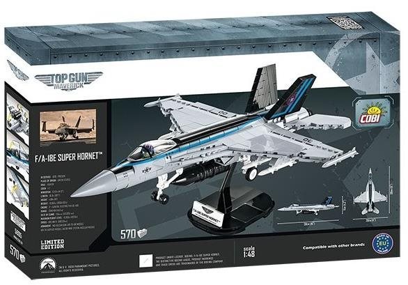 Building Set Cobi F / A-18E Super Hornet from the movie Top Gun Packaging/box