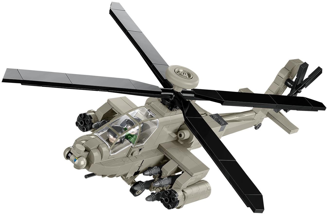 Építőjáték Cobi AH-64 Apache Oldalnézet
