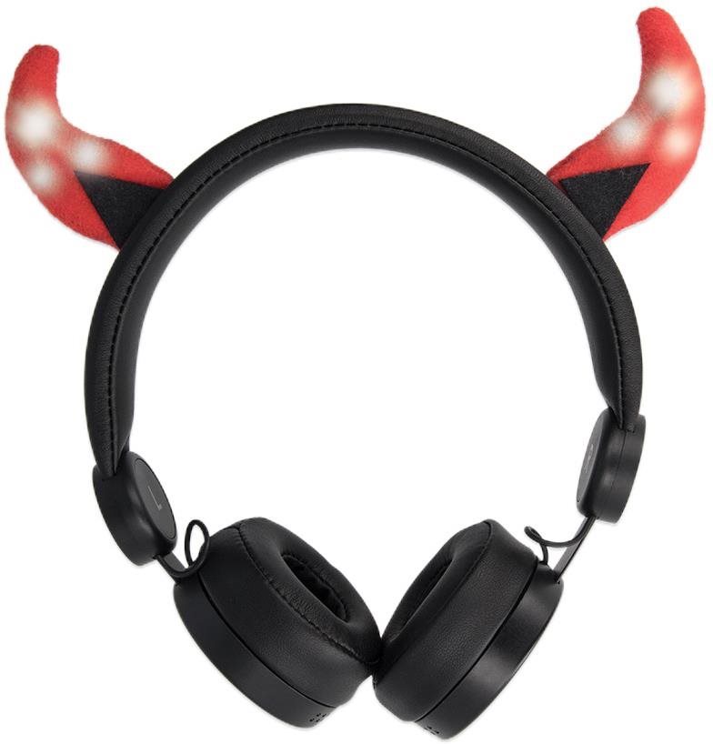 Headphones Wired Headphones Forever AMH-100 Devil 3.5mm Mini Jack with Magnetic Elements Black Features/technology