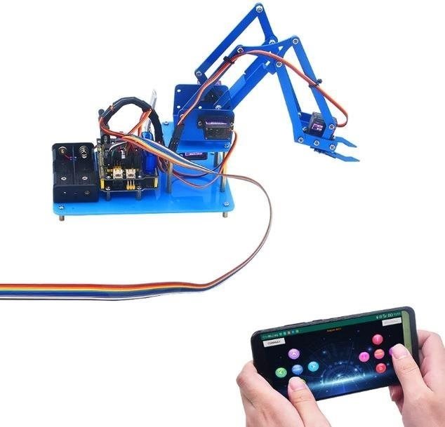 Building Set Keyes Arduino 4DOF V2.0 Robotic Arm DIY ...