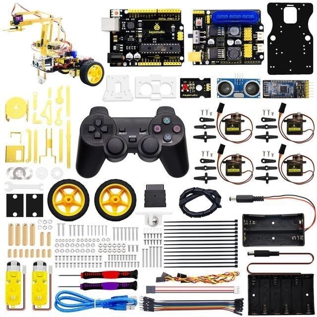 Building Set Keyes Arduino 4DOF Robotic Arm Learning Kit ...