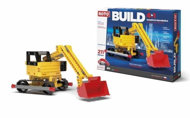 Building Set Roto 4-in-1 Build, 211 pieces Packaging/box
