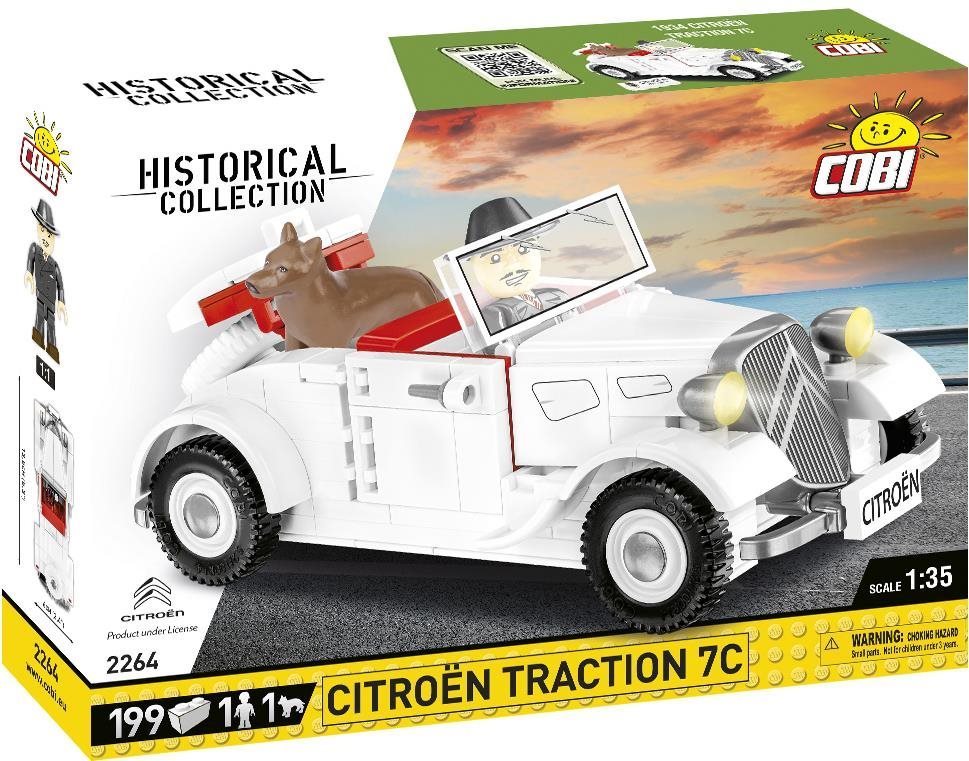 Építőjáték Cobi 2264 1934 Citroën Traction 7C Csomagolás/doboz