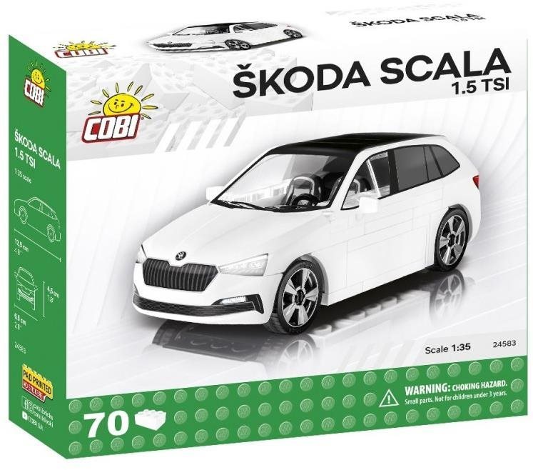 Building Set Cobi 24583 Skoda Scala Combi Packaging/box