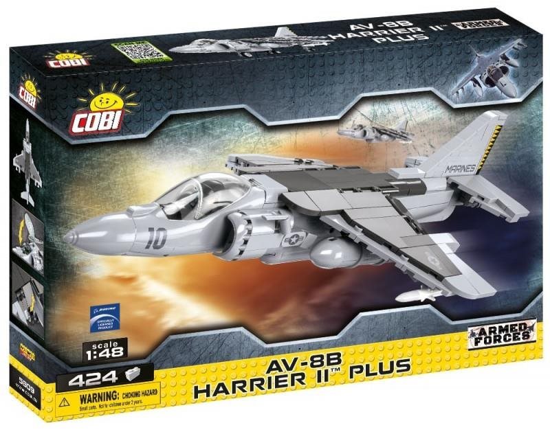 Building Set Cobi 5809 AV-8B Harrier II Plus Packaging/box