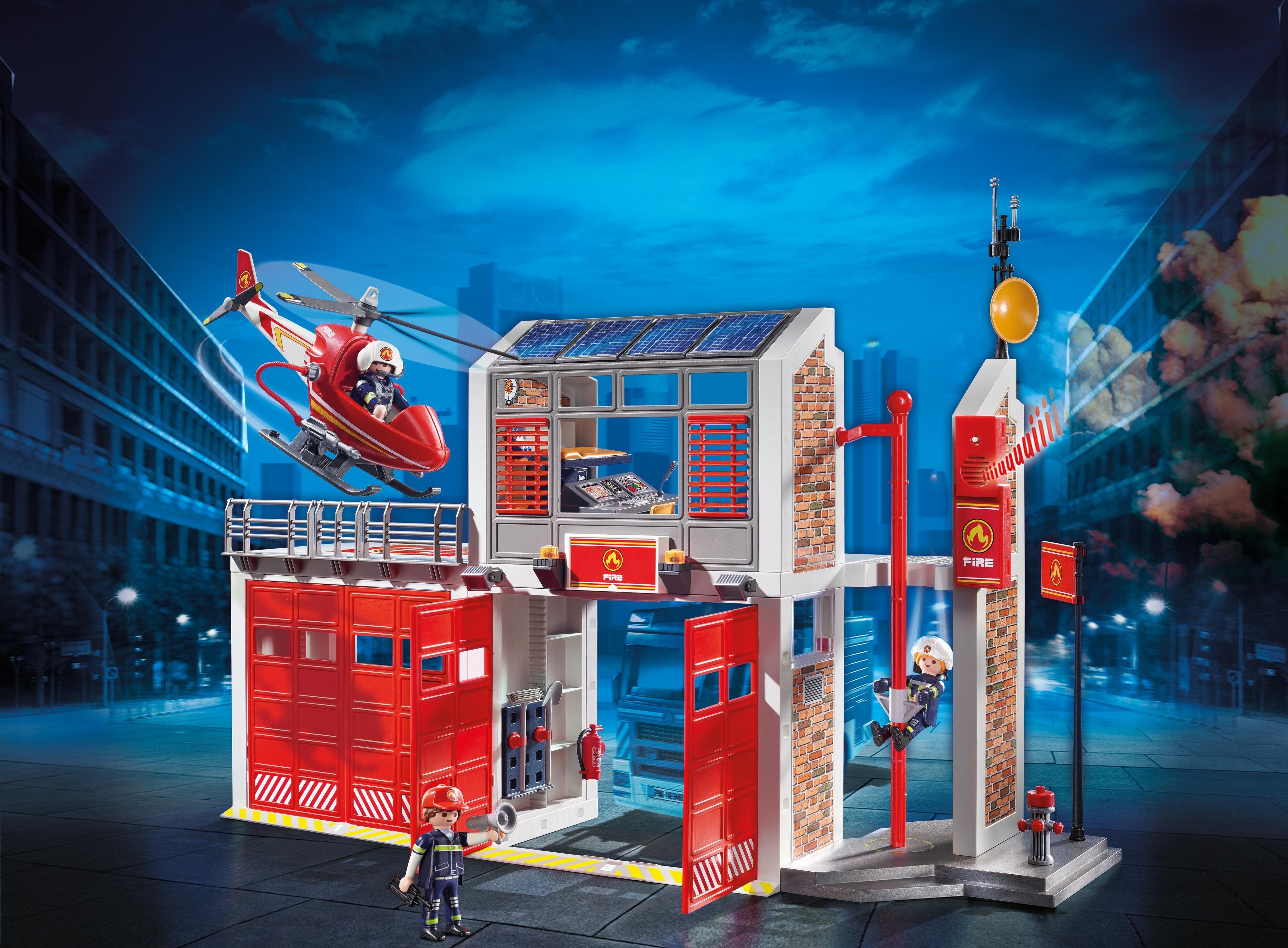 Building Set Playmobil 9462 Great Fire Station Lifestyle