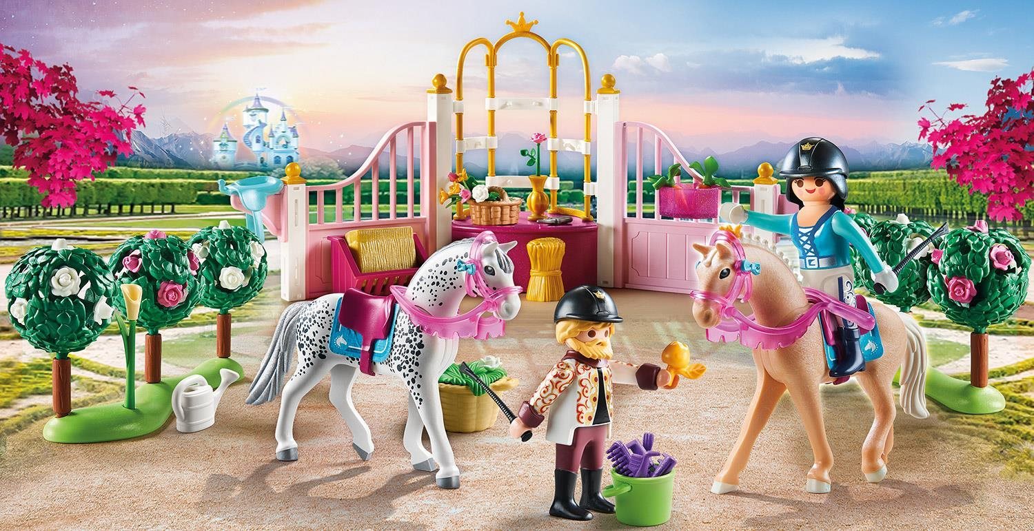 Building Set Playmobil 70450 Riding Lessons in the Stable Lifestyle
