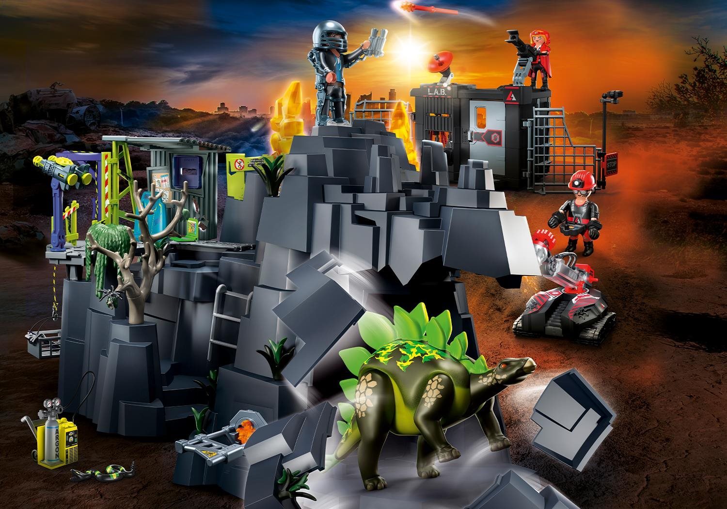 Building Set Playmobil 70623 Dino Rock Lifestyle