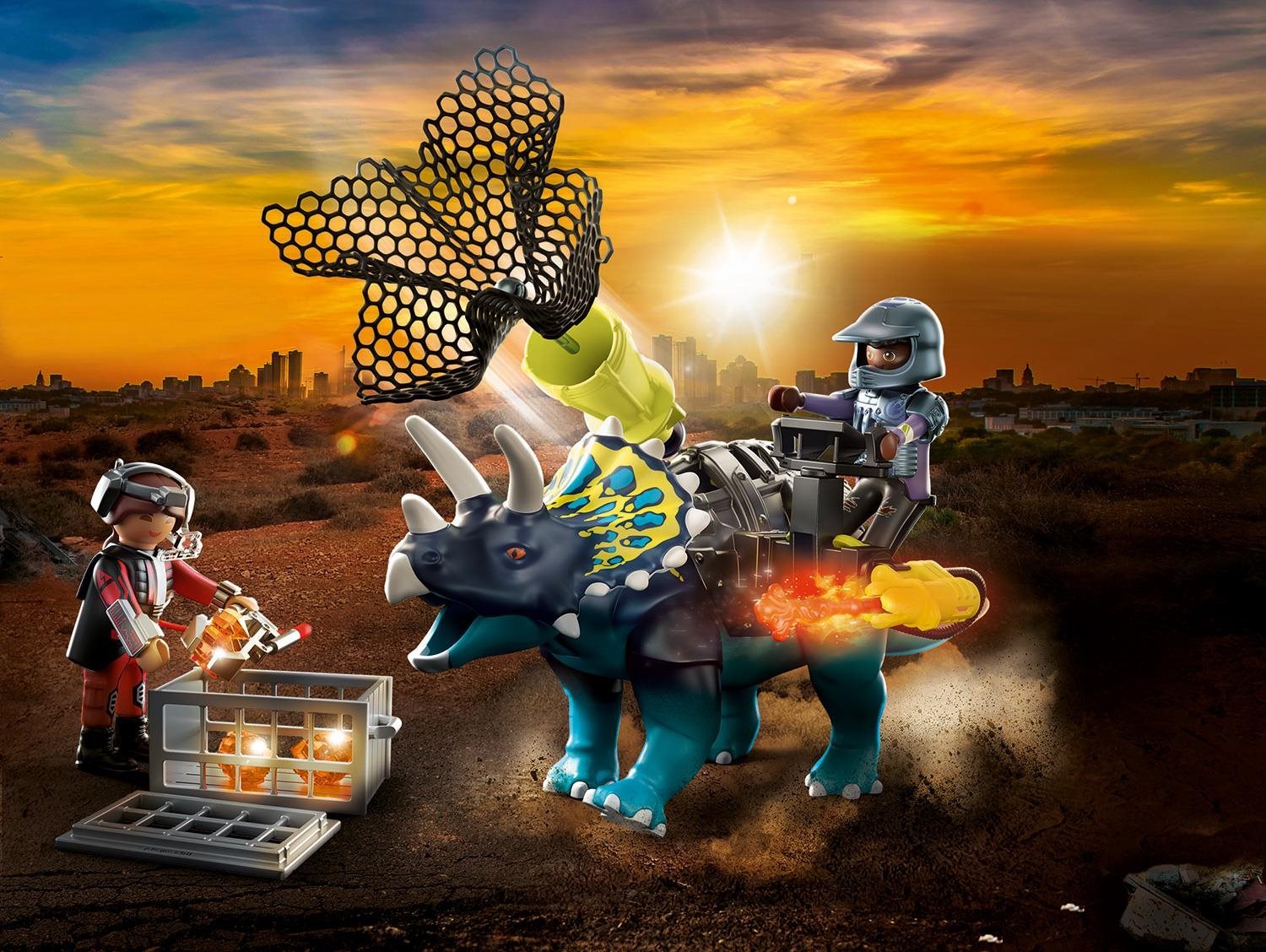 Building Set Playmobil 70627 Triceratops: The Dispute over the Legendary Stones Lifestyle