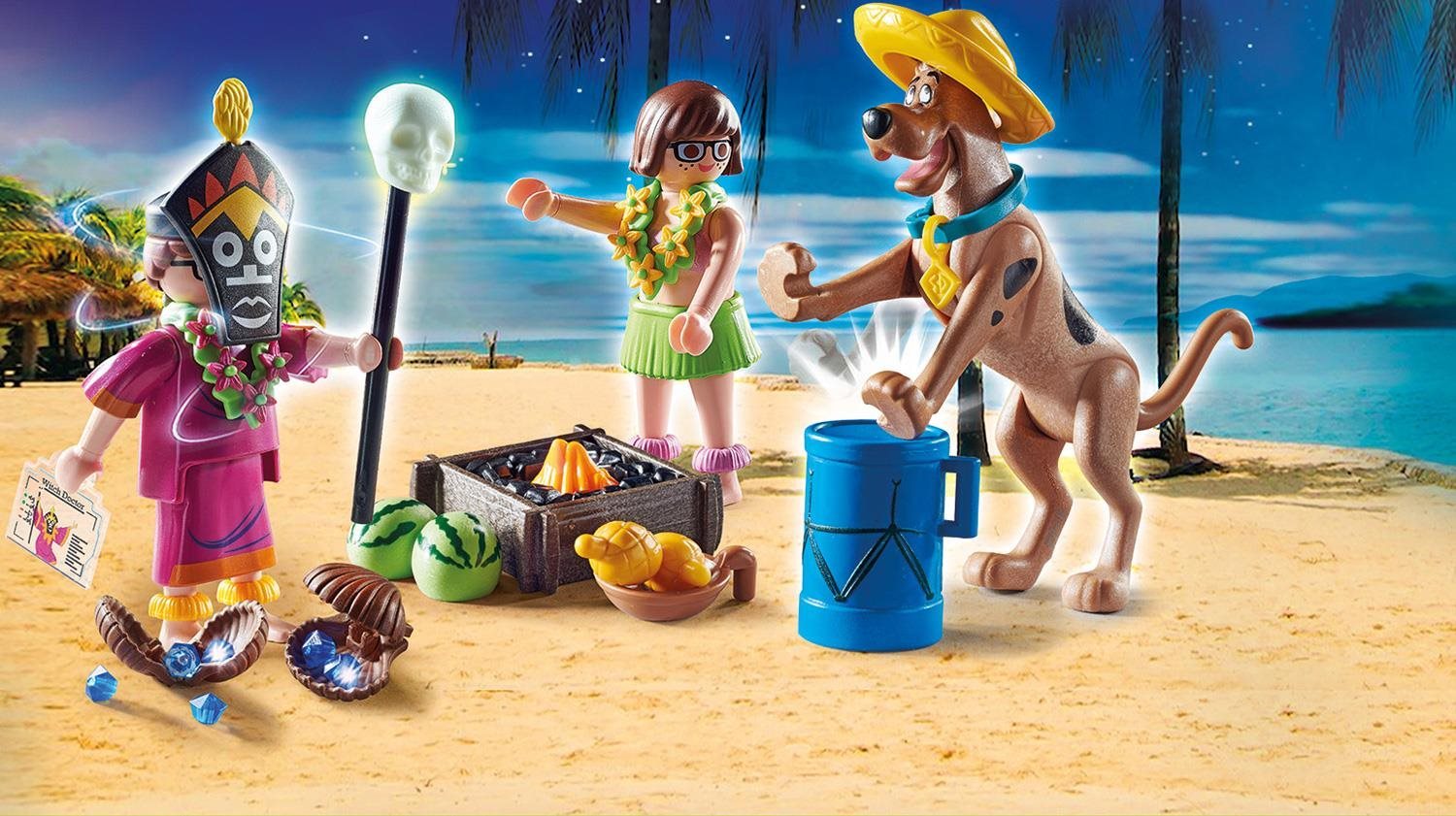 Building Set Playmobil 70707 Scooby-Doo! Adventures with the Witch Doctor Lifestyle