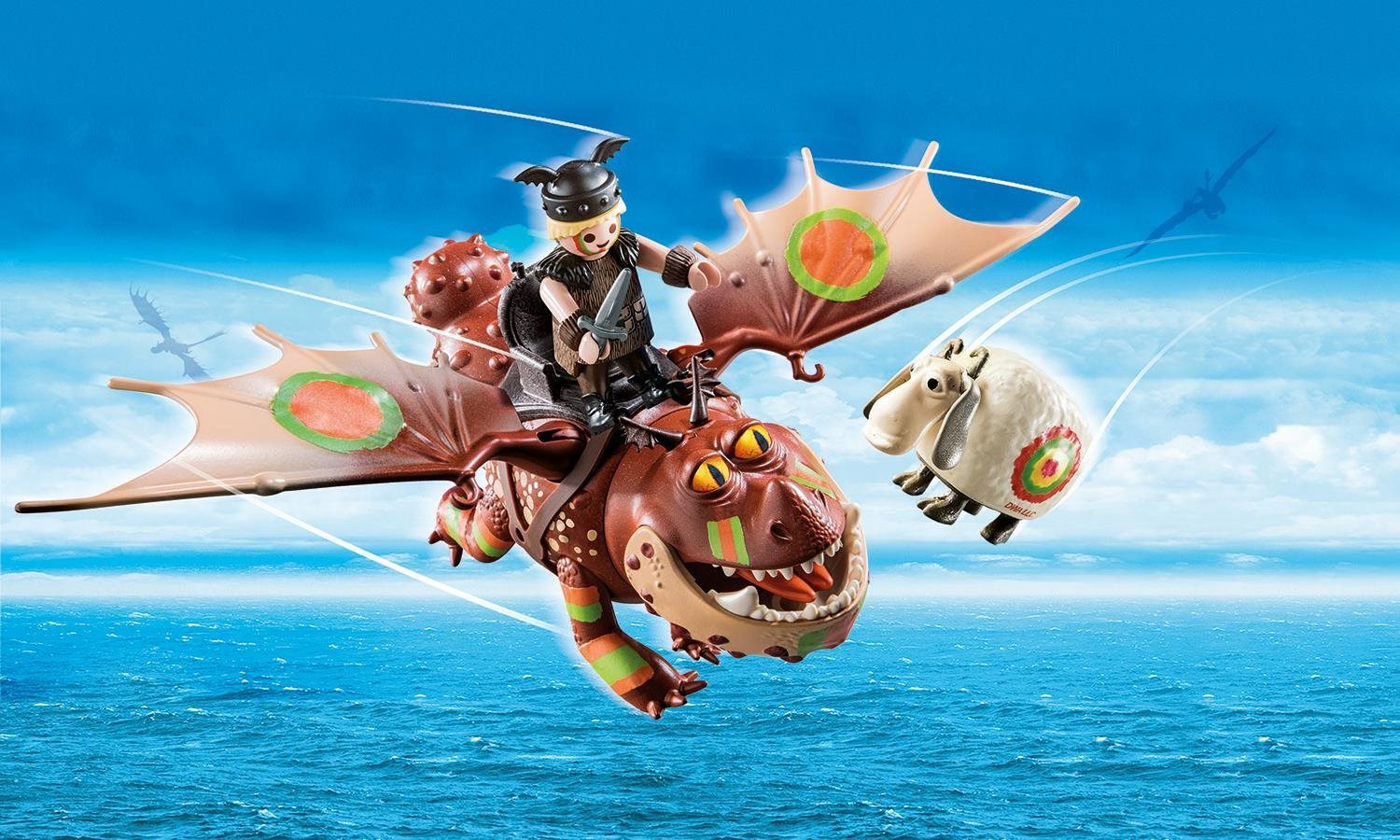 Building Set Playmobil 70729 Dragon Racing: the Fish and the Fool Lifestyle