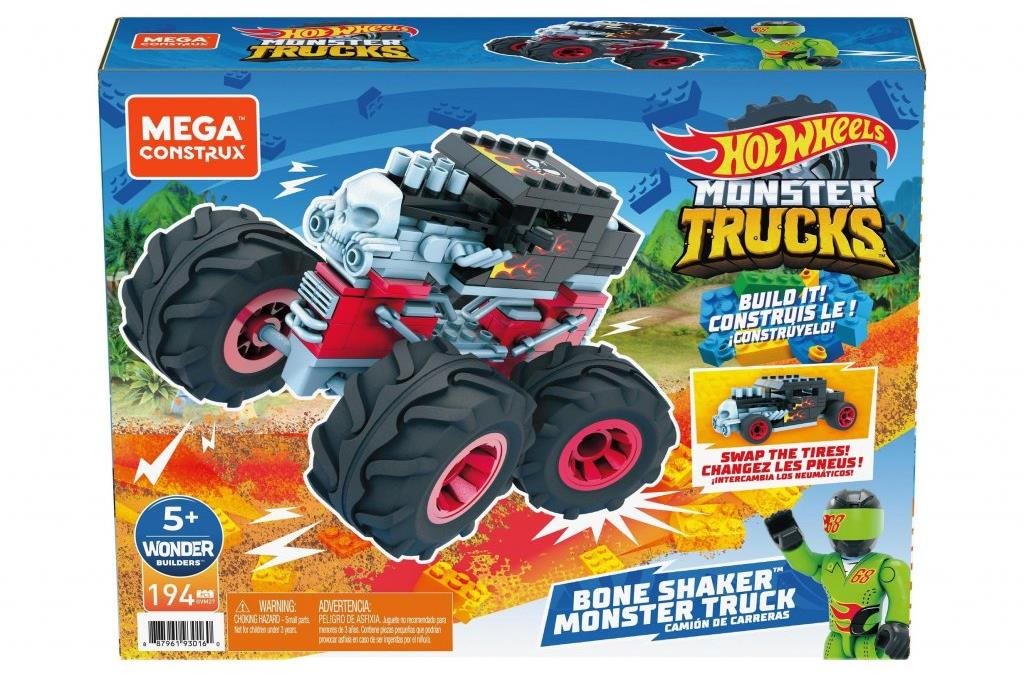 Mega Construx Construction Set Hot Wheels Transporter Truck