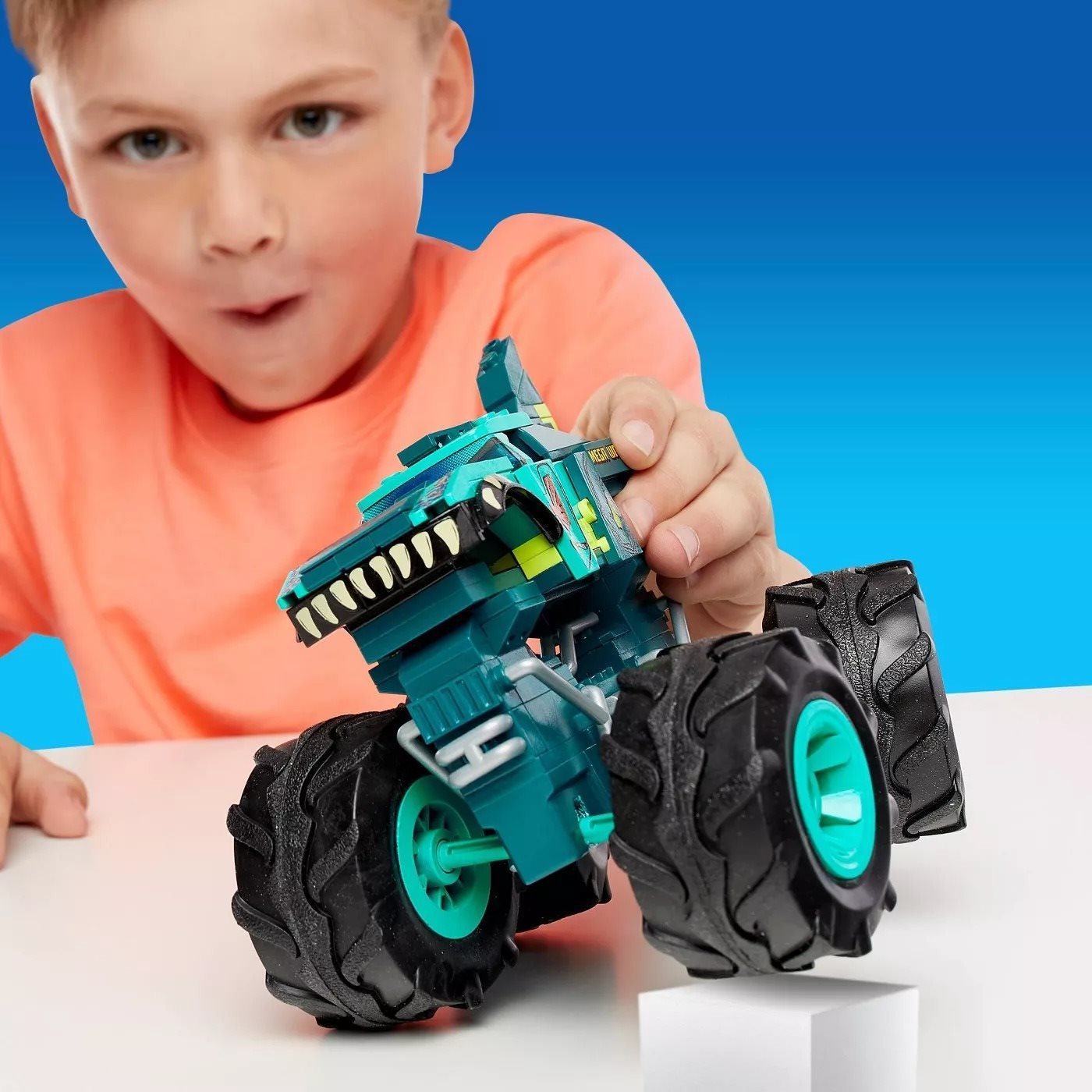 Építőjáték Mega Construx Hot Wheels Monster Truck - Mega-Wrex Lifestyle