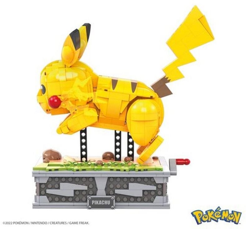Building Set Mega Construx Pokémon Collectible Pikachu HGC23 ...