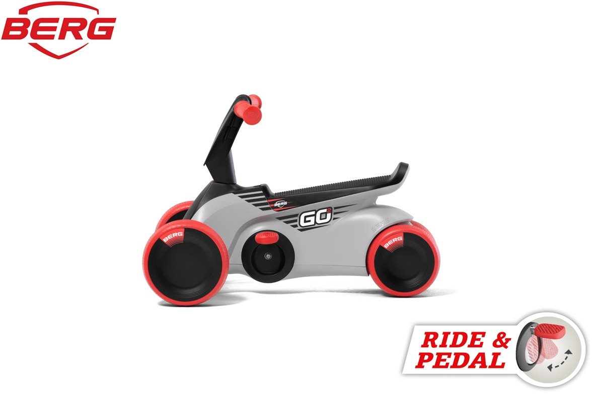 Balance Bike Berg GO SparX - 2in1, bouncer and pedal red ...