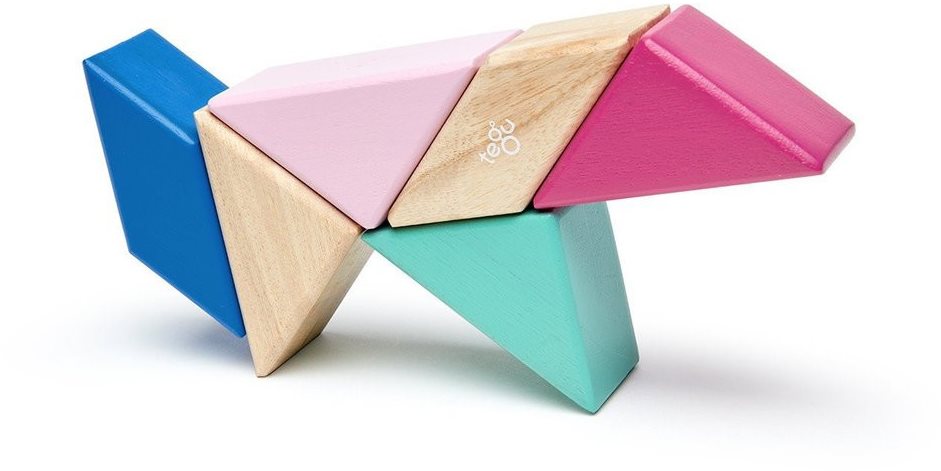 Building Set TEGU magnetic pocket kit - flower ...