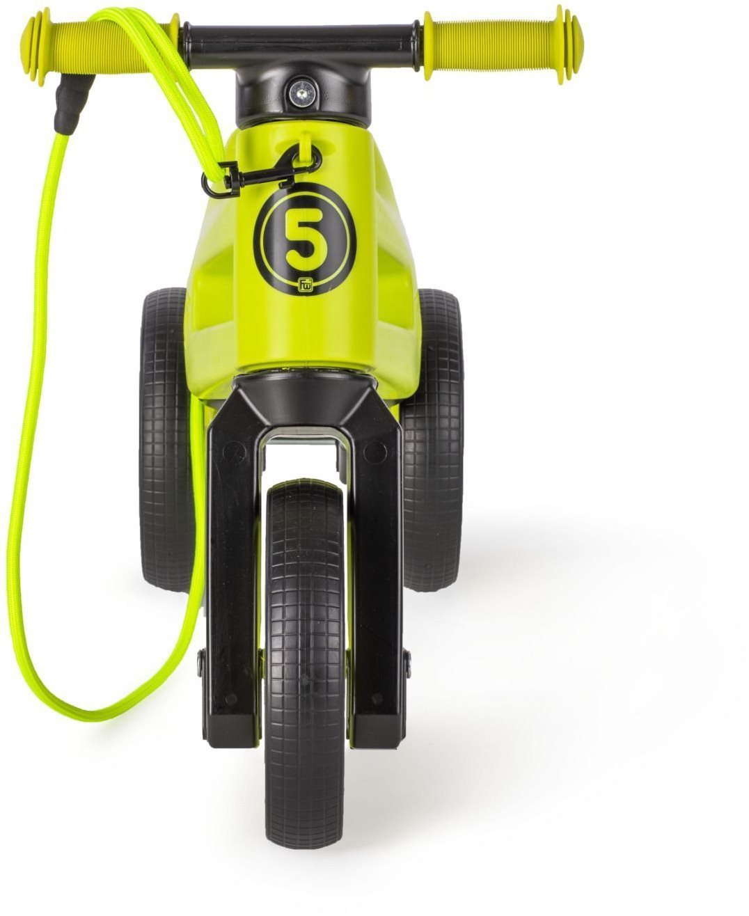 Balance Bike Ride-On FUNNY WHEELS Rider SuperSport Green 2in1 Screen