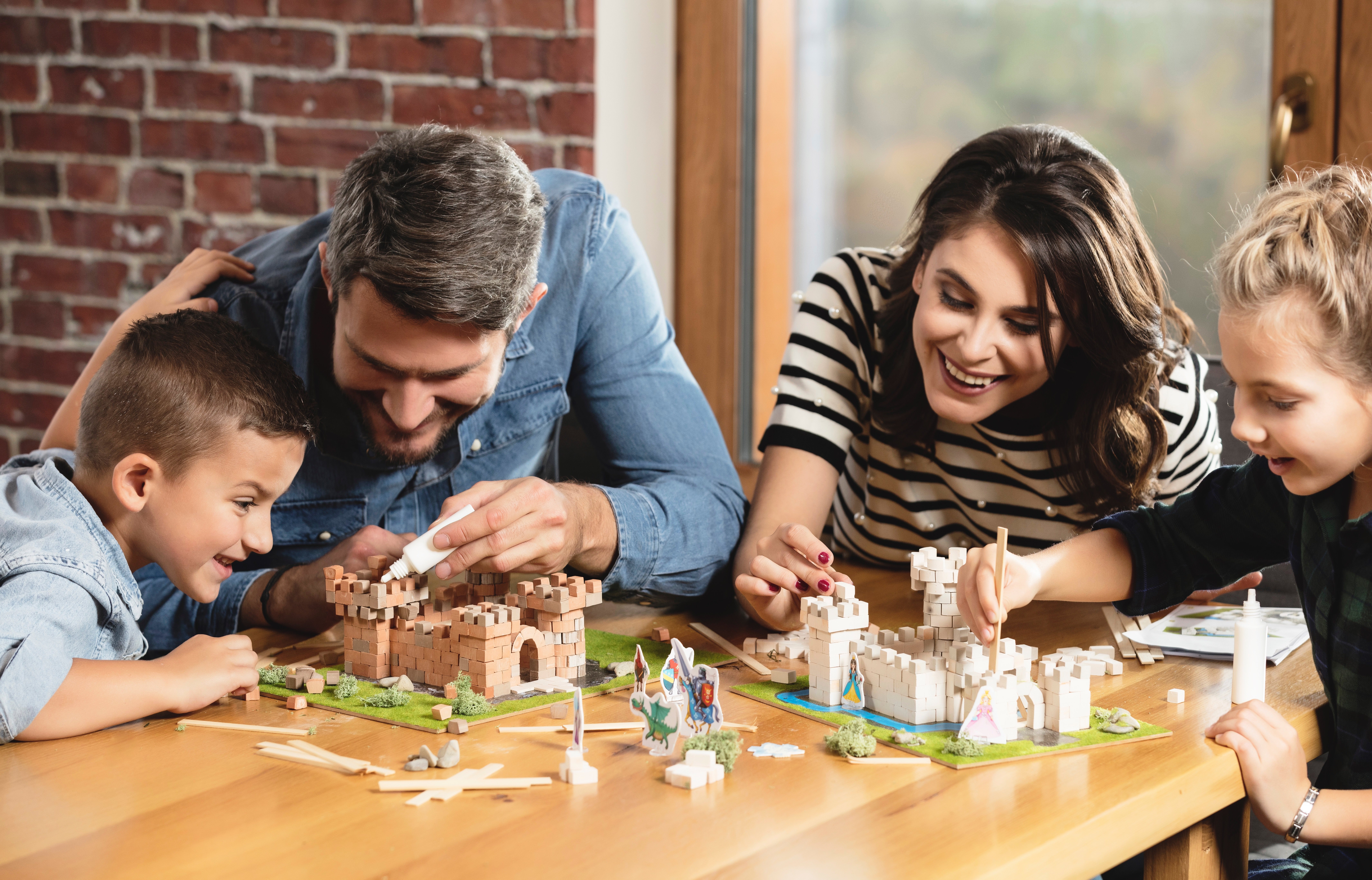 Building Set Trefl Brick Trick Fortress Lifestyle