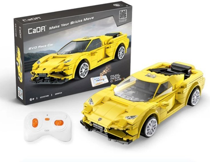 Building Set IQ models EVO racing RC car - programmable kit 289 pieces ...