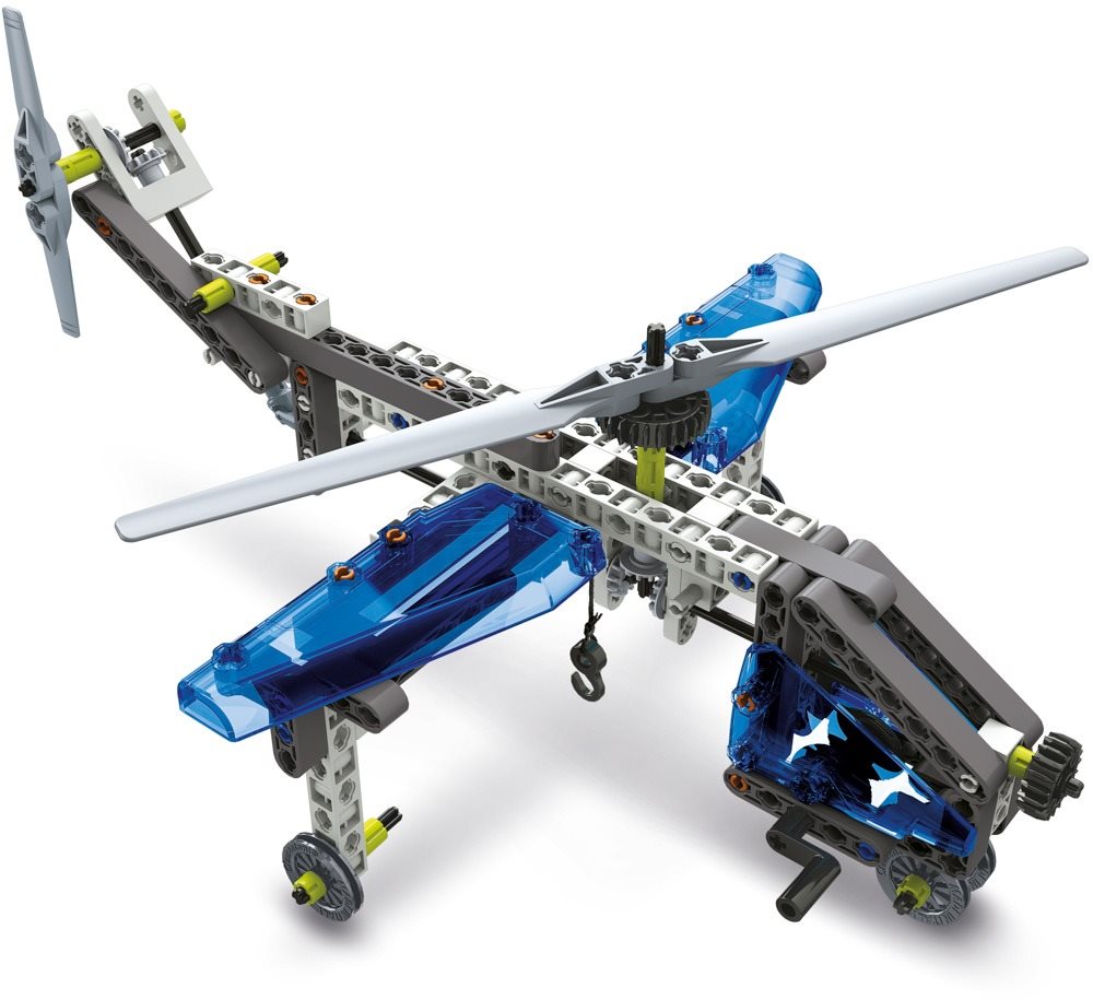Building Set Clementoni Mechanical Laboratory of Aircraft and Helicopters 10 Models ...