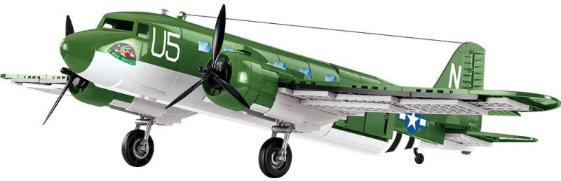 Bausatz Cobi Douglas C-47 Dakota Skytrain Seitlicher Anblick