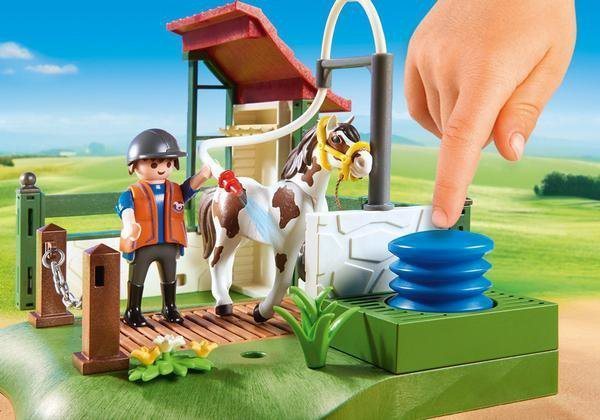 Building Set Playmobil 6929 Washing Box for Horses Lifestyle