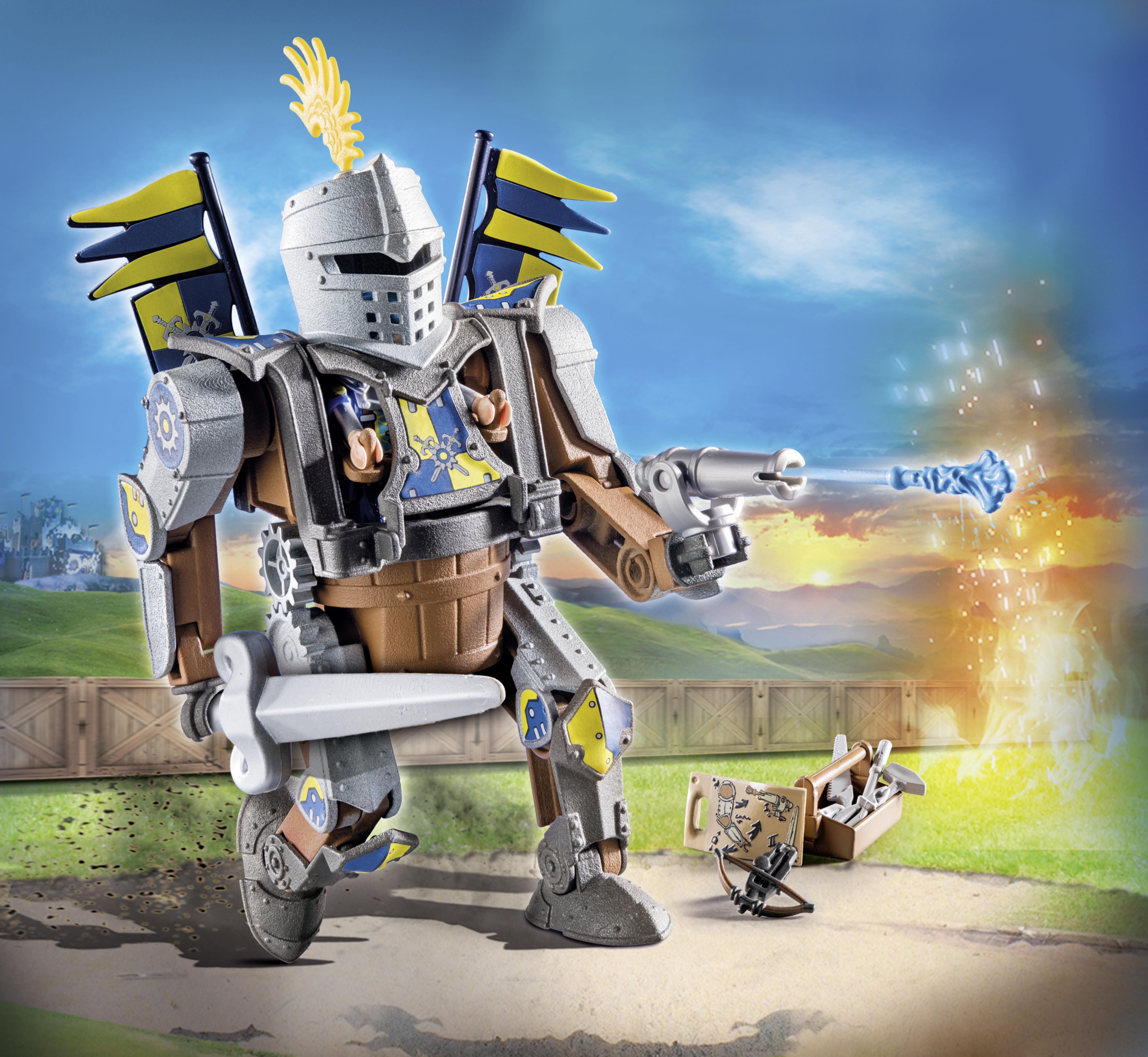 Building Set Playmobil 71300 Novelmore - Battle Robots ...