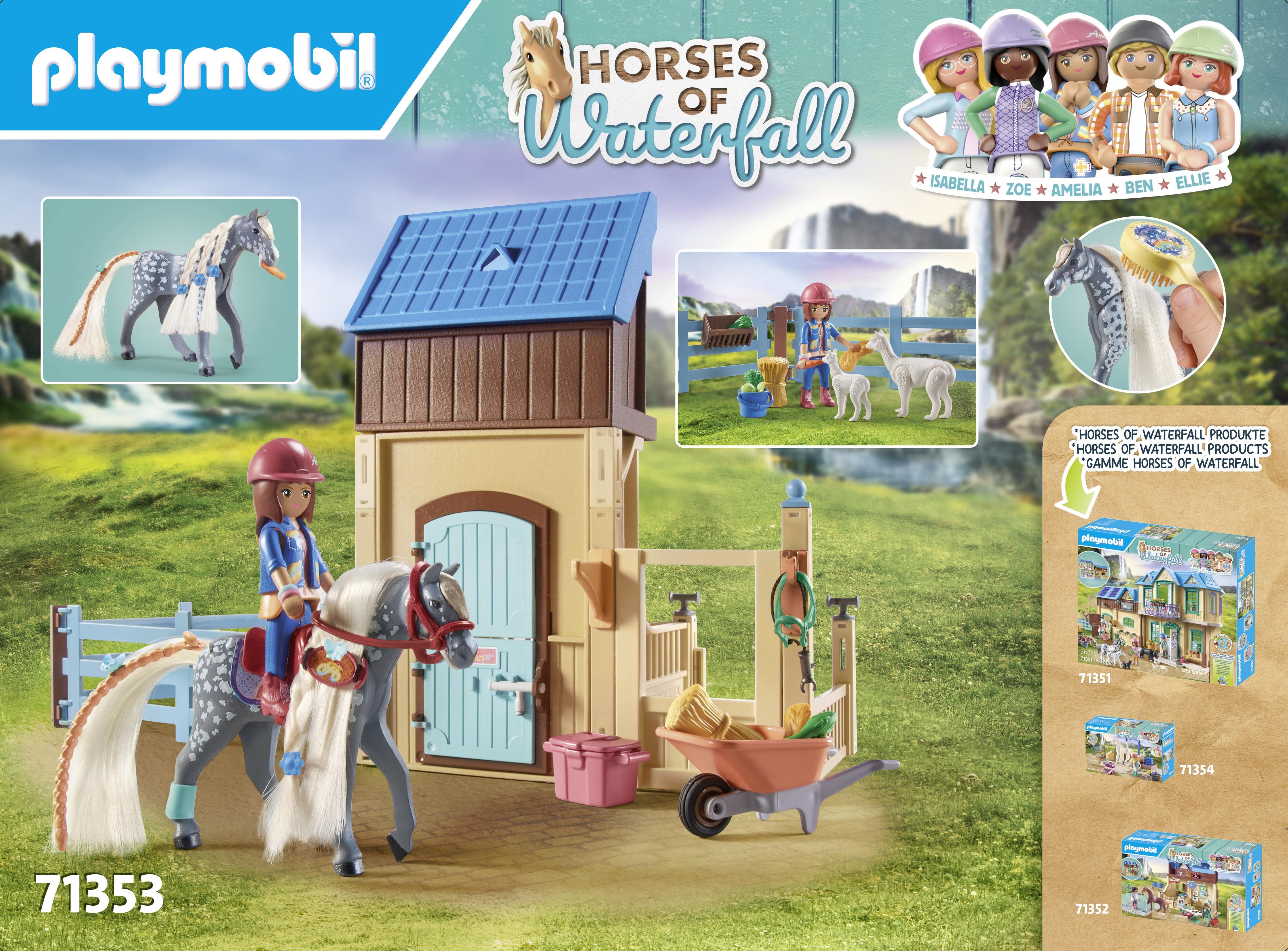 Building Set Playmobil 71353 Amelia & Whisper with horse box ...